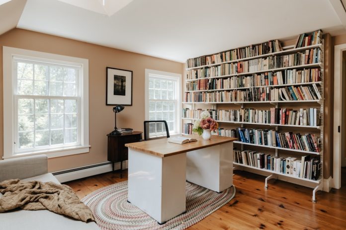 Photo Bookshelf full