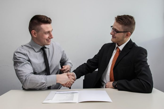 Photo Signed contract